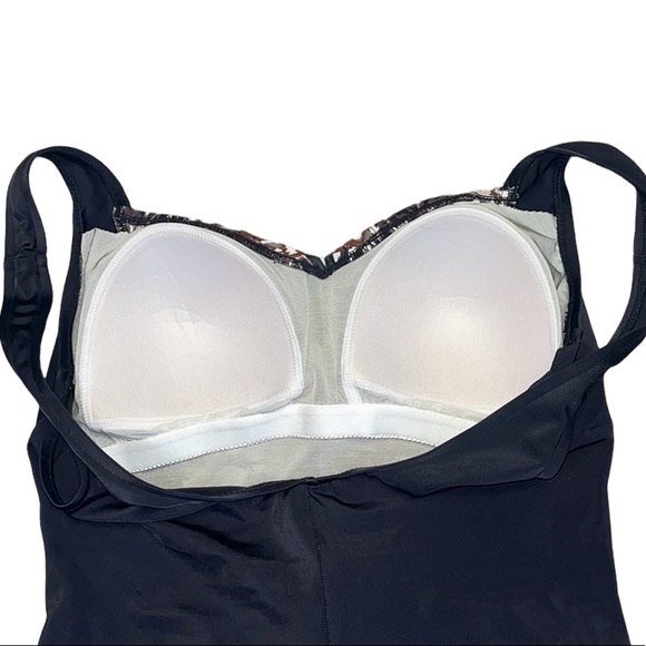 Animal Print Swimsuit Slimming One Piece 12 - Picture 4 of 5